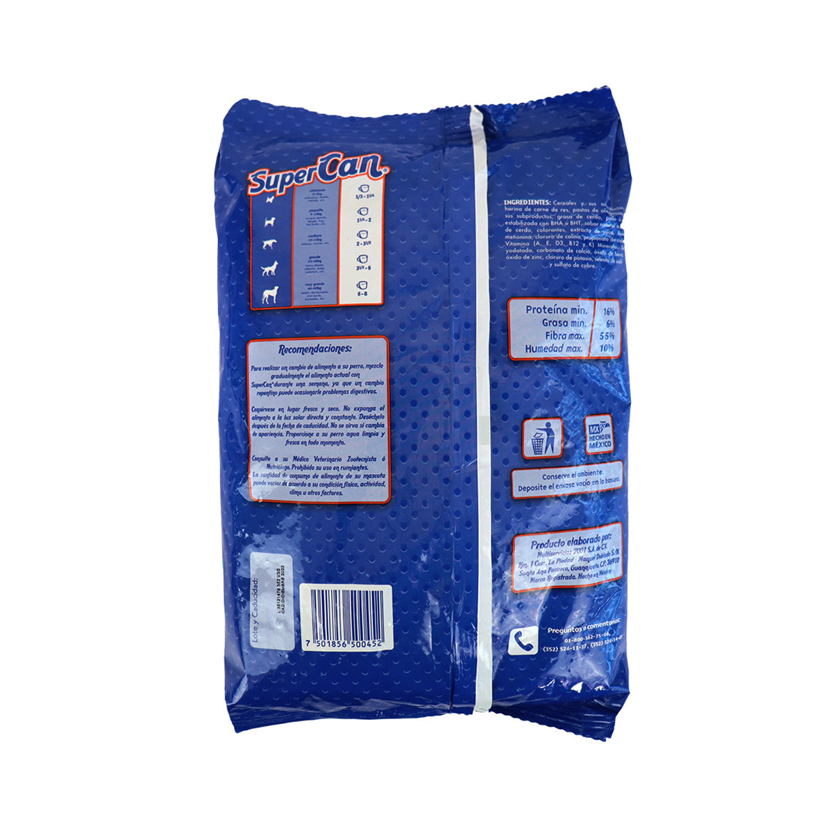 Alimento para Perros Super Can 800g