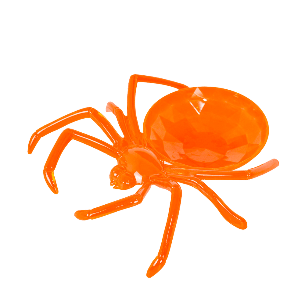Bowl color Naranja con Diseño de Araña