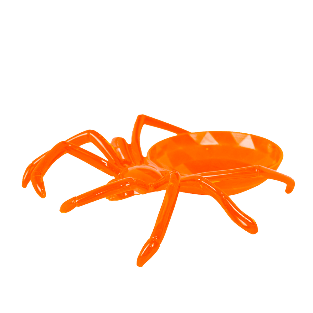 Bowl color Naranja con Diseño de Araña