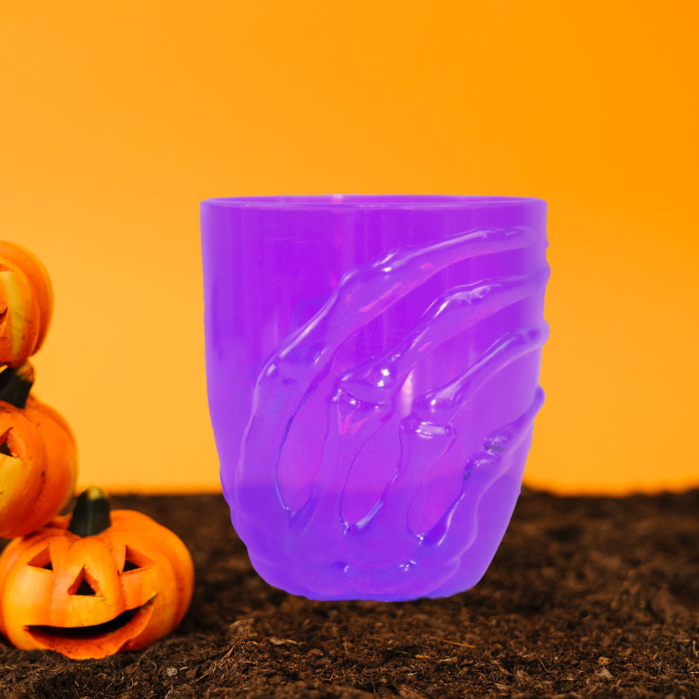 Vaso Zombie de Plástico Morado