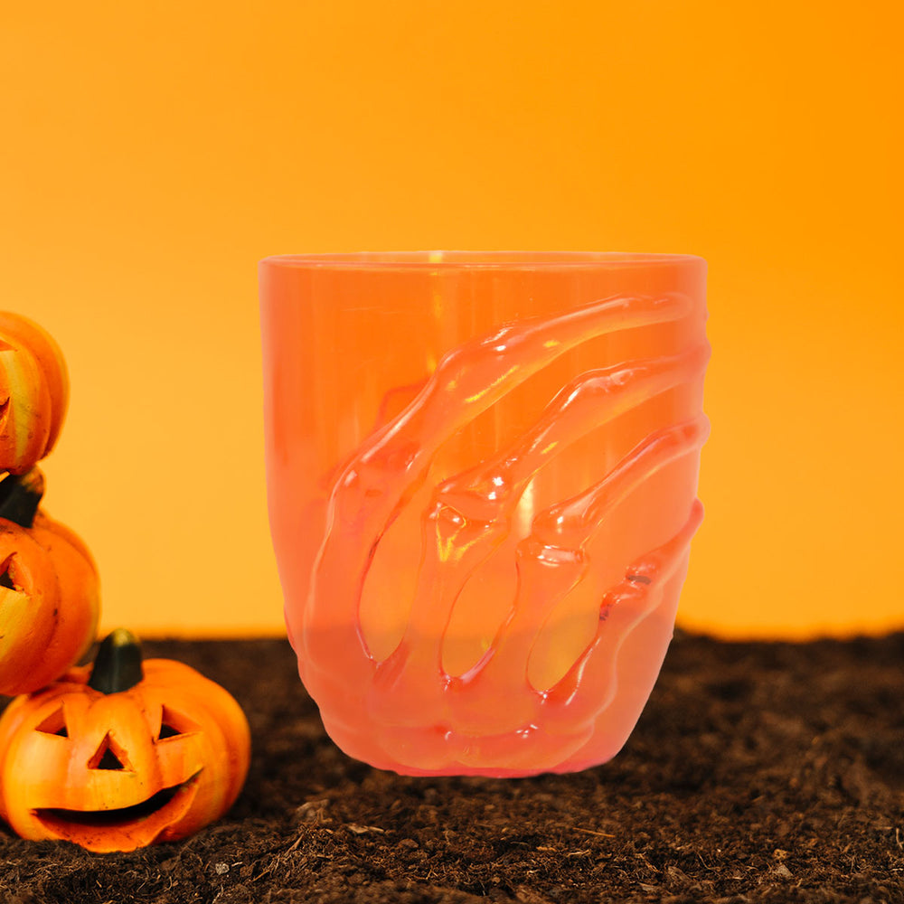 Vaso Zombie de Plástico Naranja