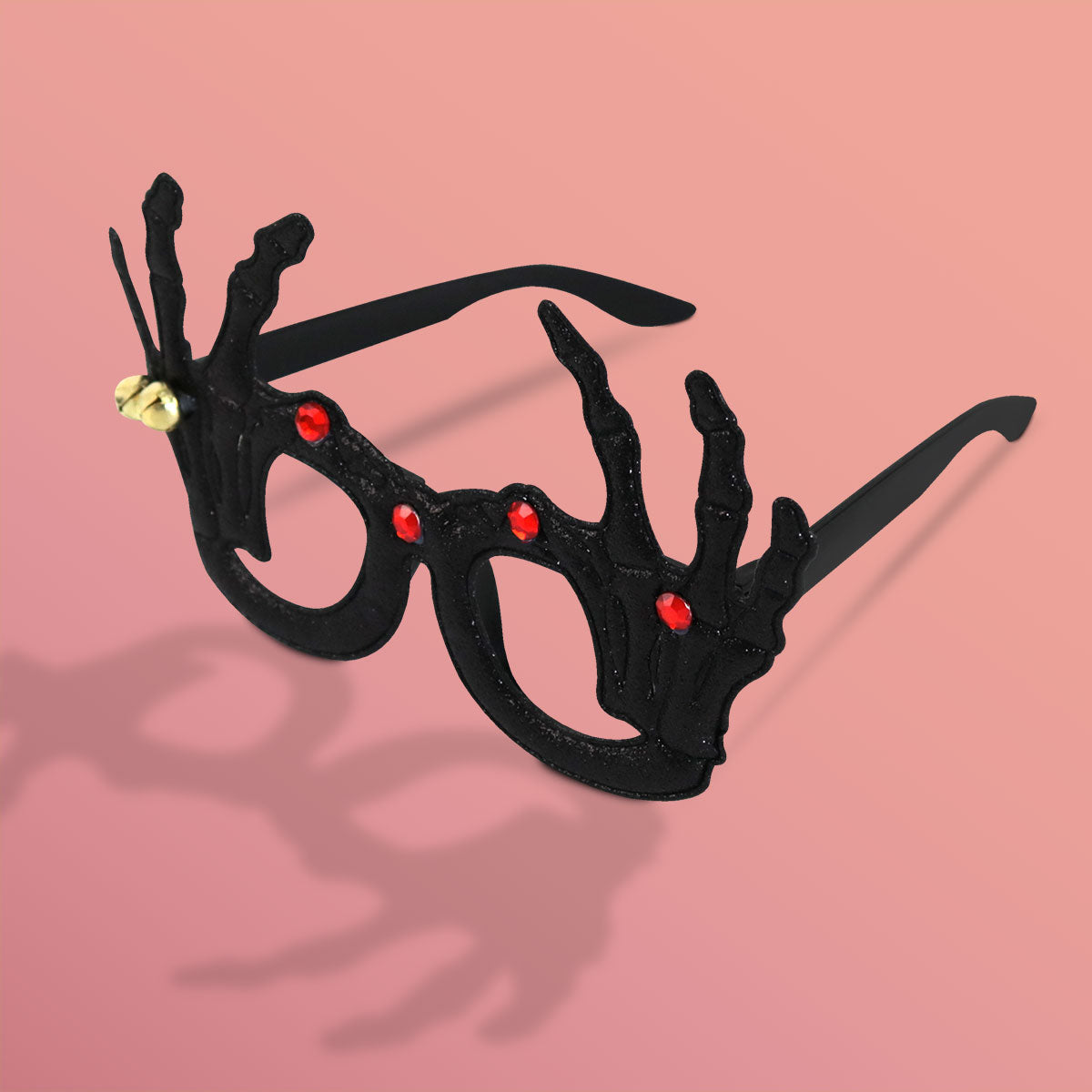 Lentes con Manos de Esqueleto