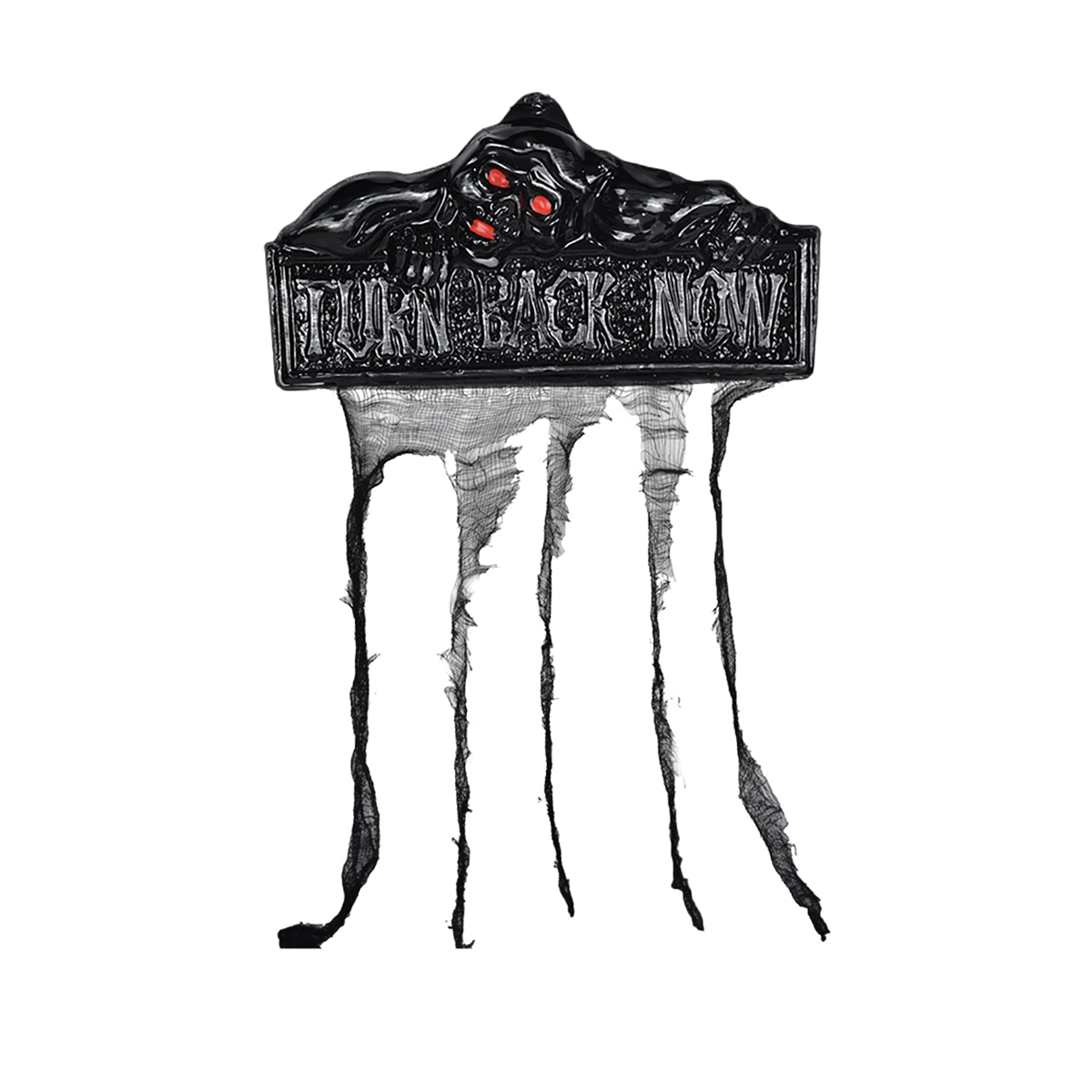 Turn Back Now, Letrero Colgante, Halloween