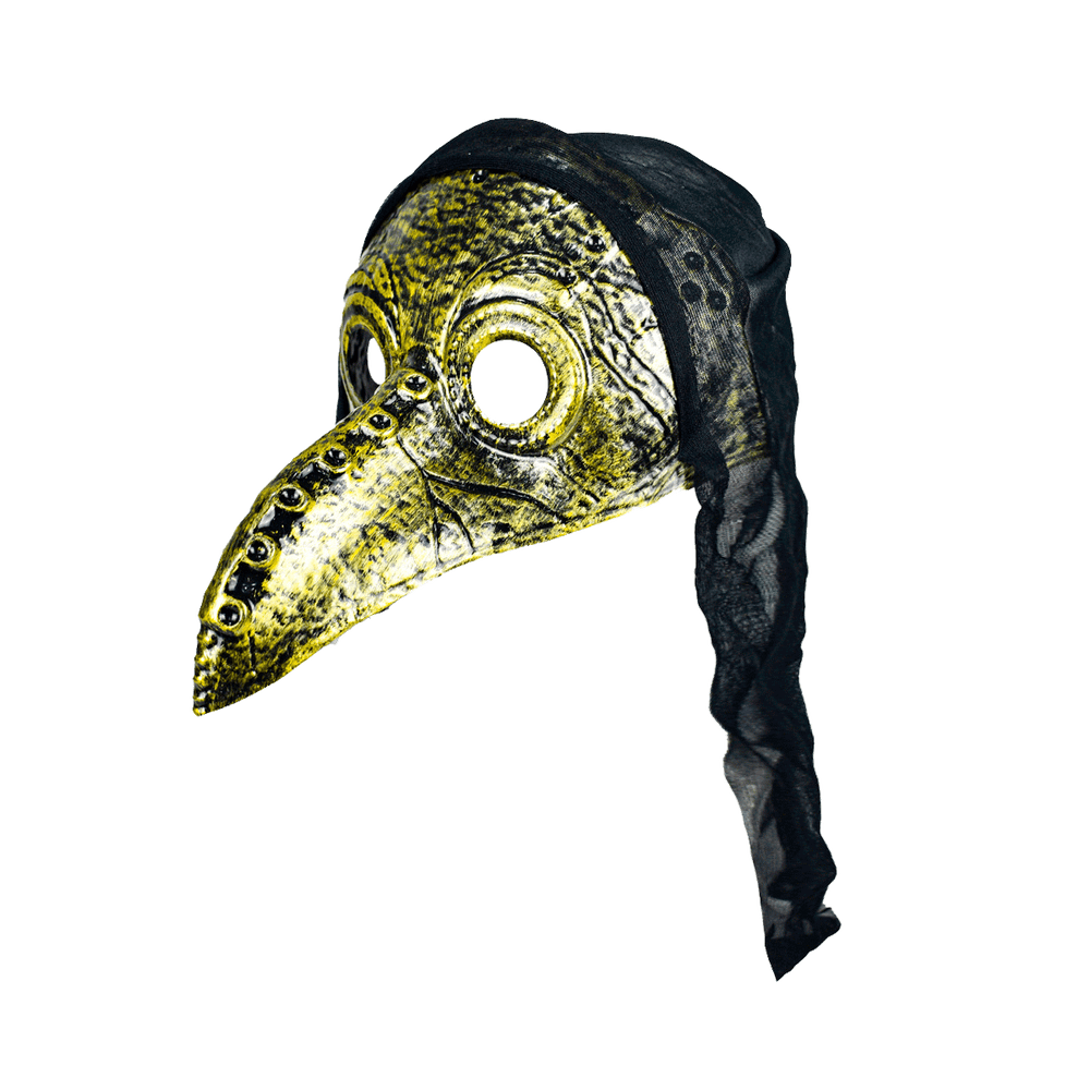 Máscara de Pájaro con Velo