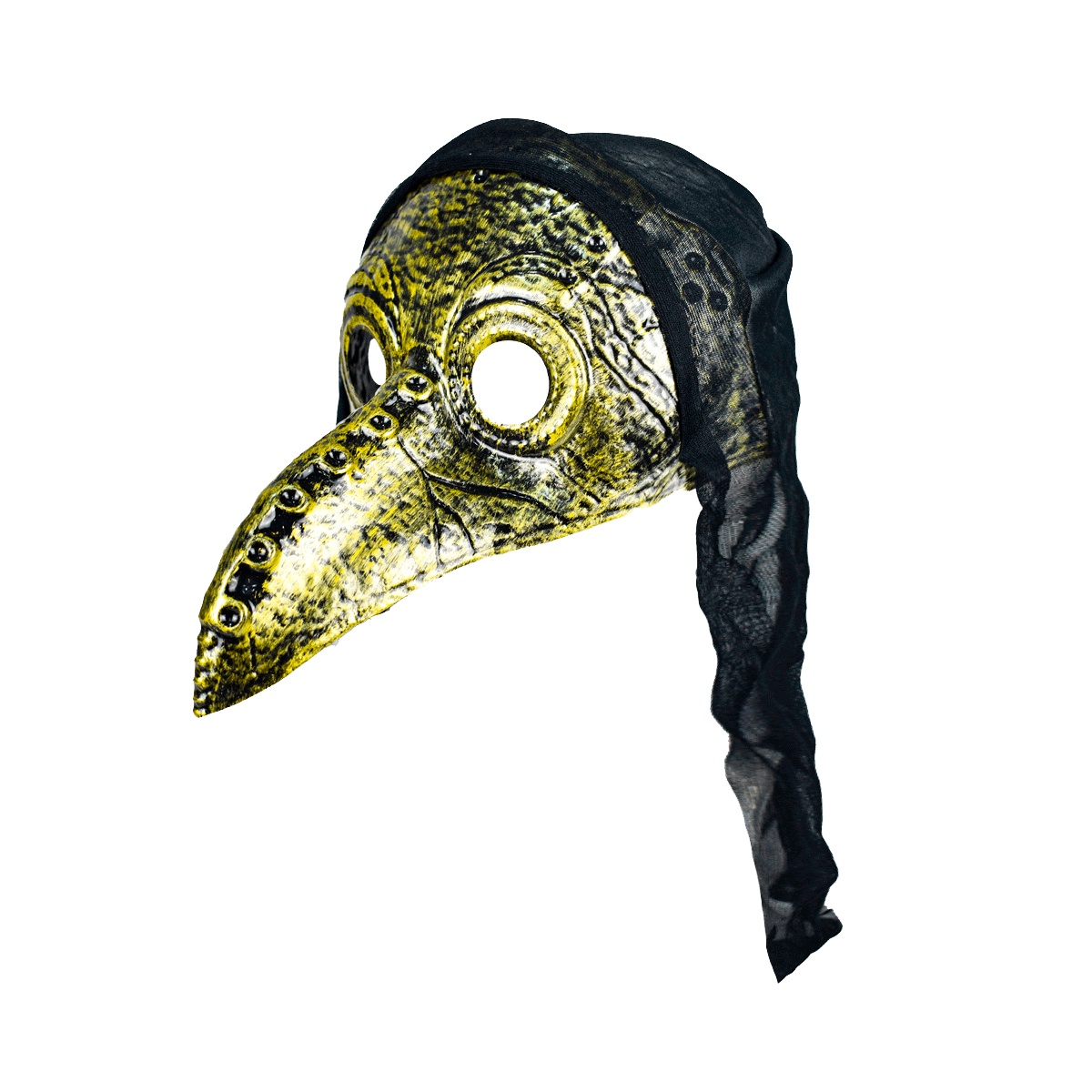 Máscara de Pájaro con Velo