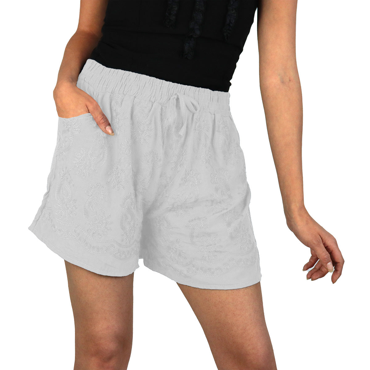 Short Casual para Dama Color Blanco