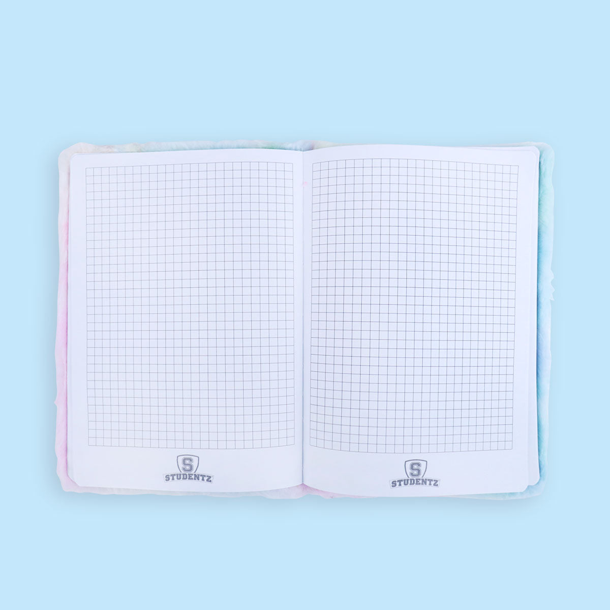 Libreta de Arcoíris con Textura de Peluche, 80 páginas