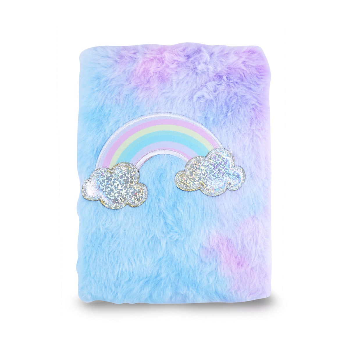 Libreta de Arcoíris con Textura de Peluche, 80 páginas