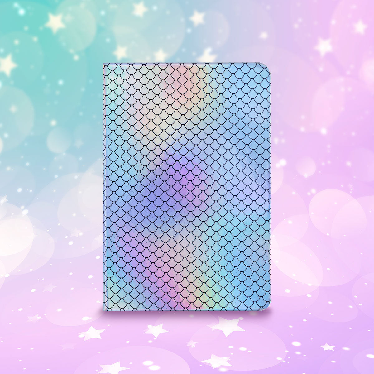 Libreta Diseño de Sirena color Plata, 80 páginas