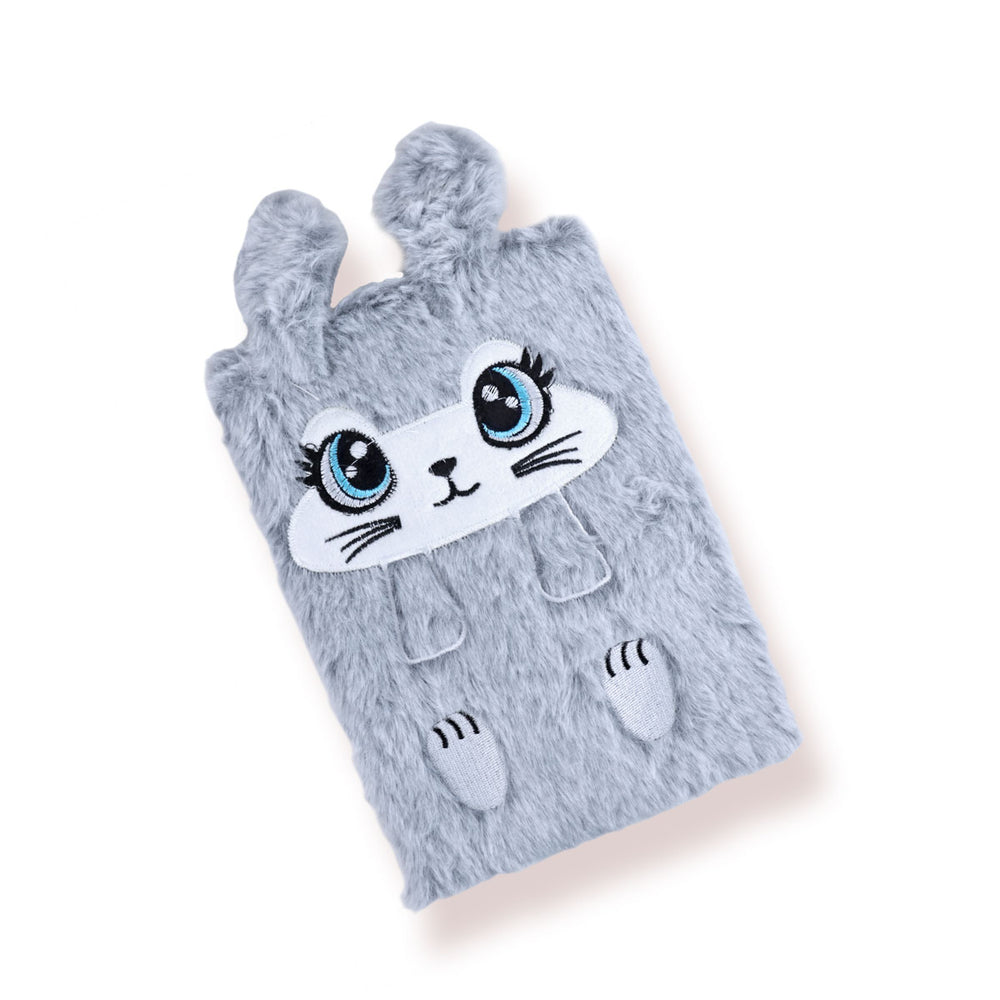 Libreta de Conejo con Peluche Texturizada, 80 páginas