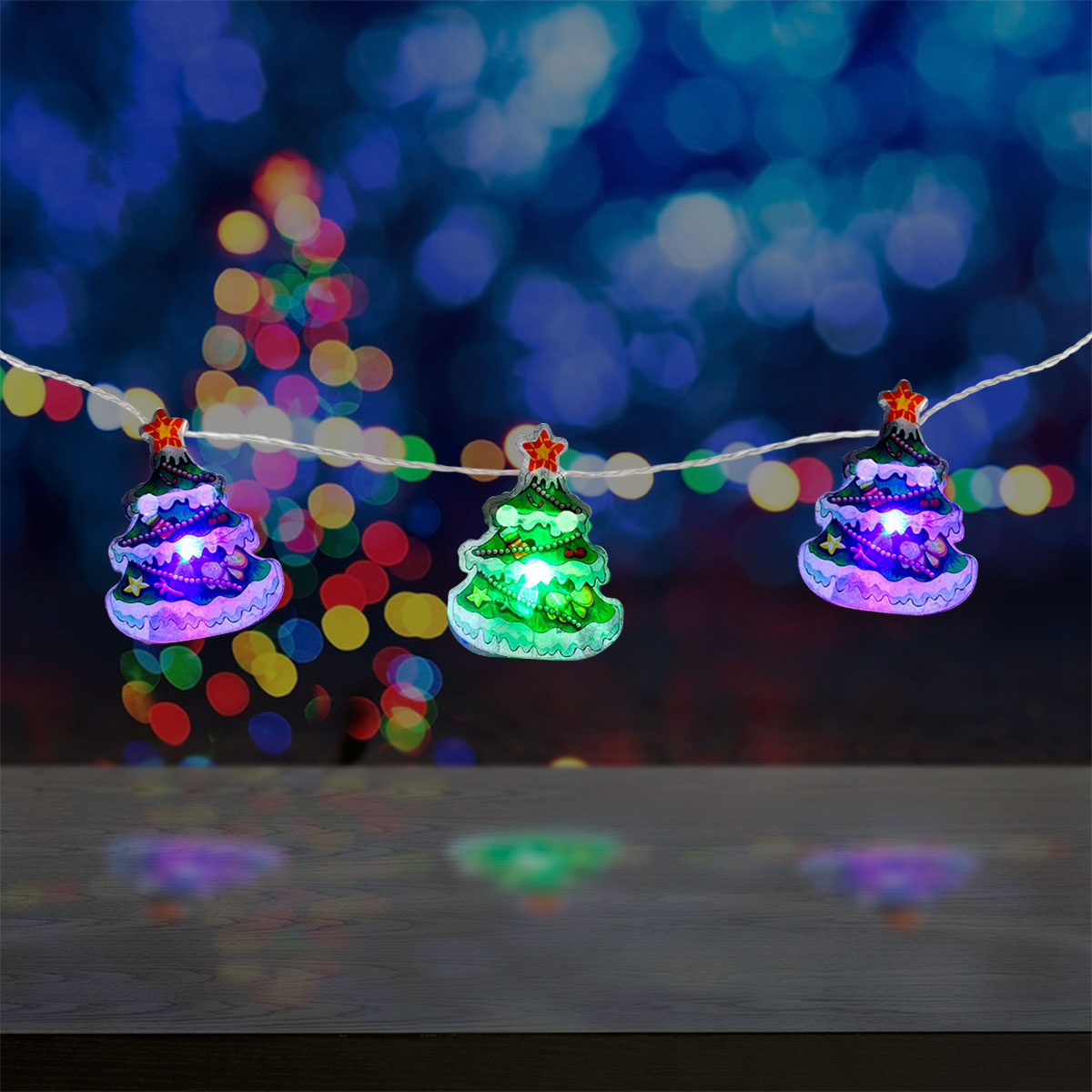 Serie de Luces LED de Árbol de Navidad, 3mts
