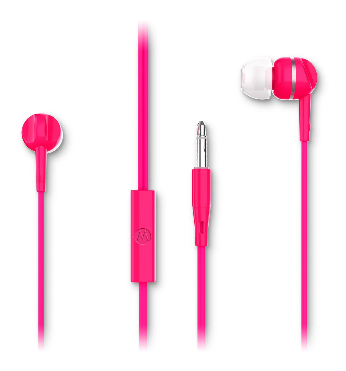 Audífonos Motorola Earbuds 105, Color Rosa