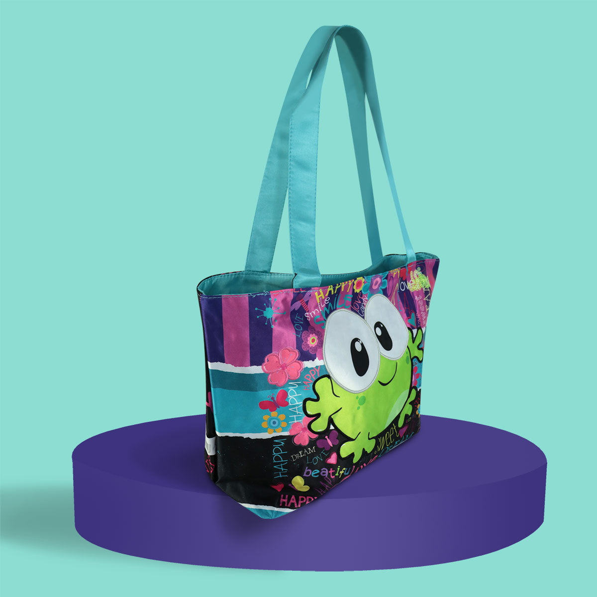 Bolsa Loi Woops con Diseño de Rana