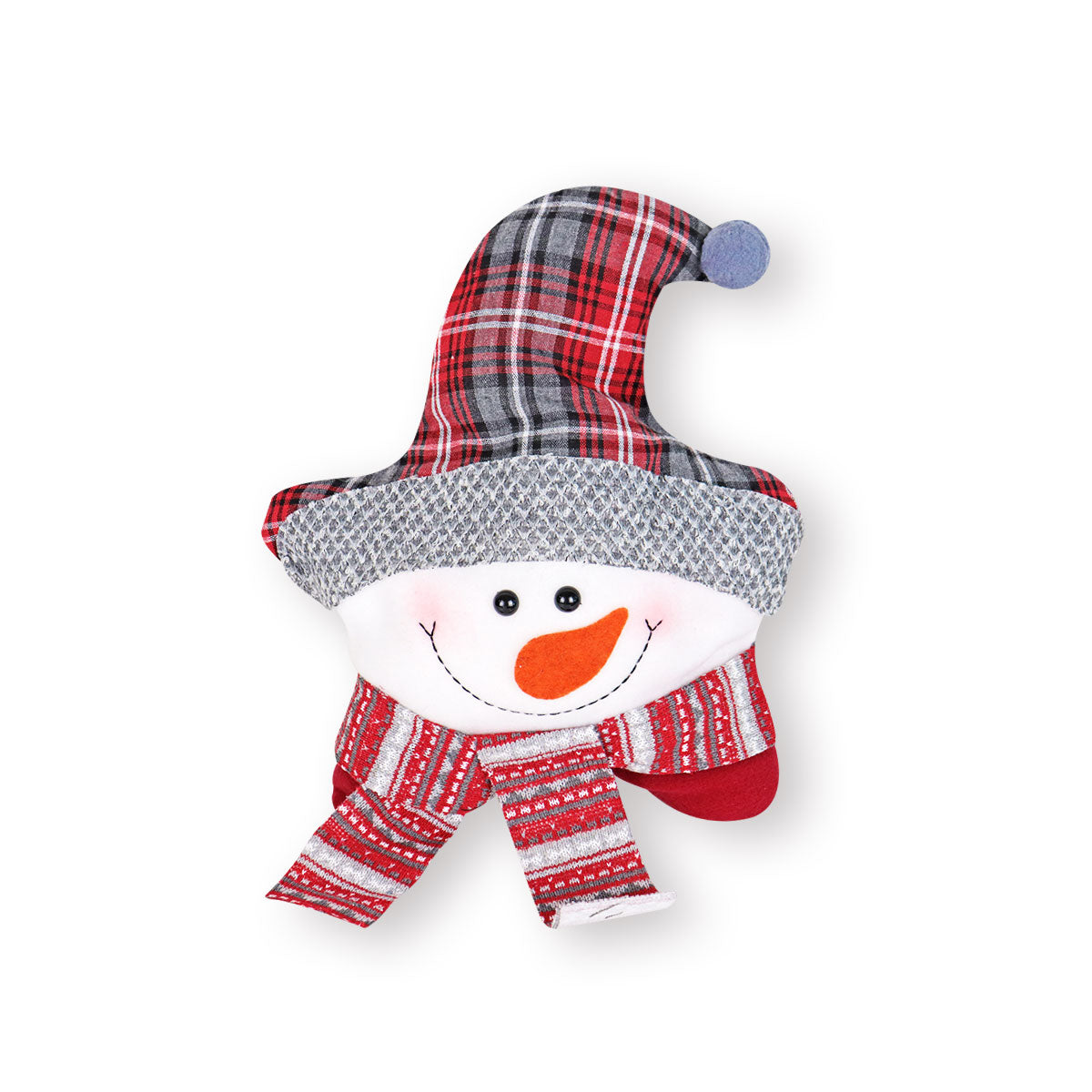 Cojín Decorativo Muñeco de Nieve