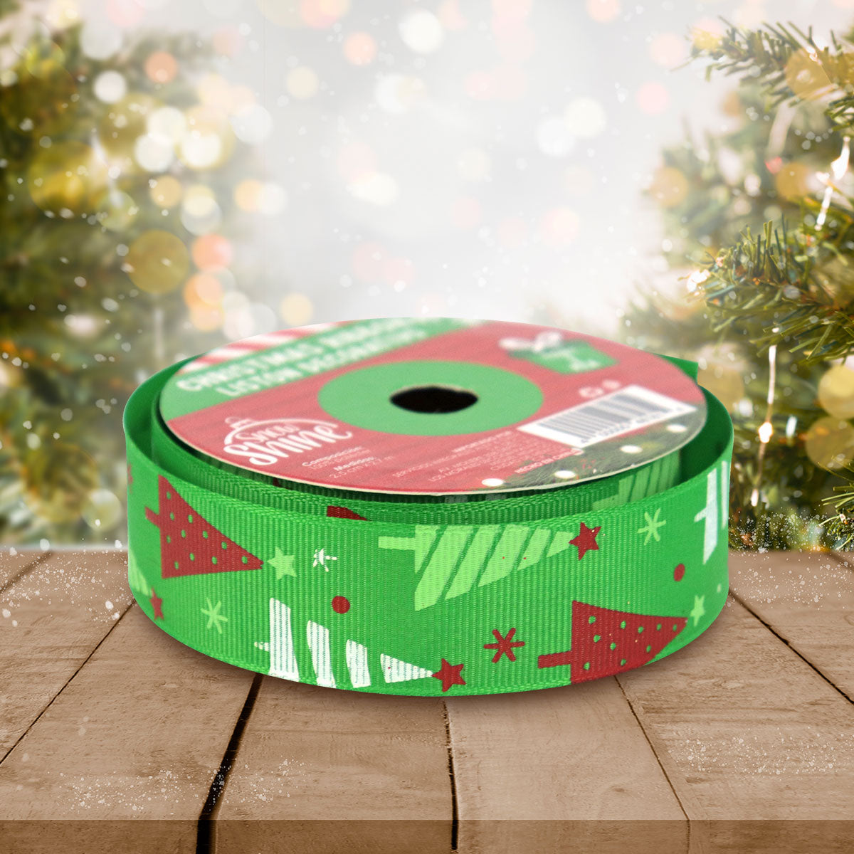 Listón Decorativo Pino Navideño