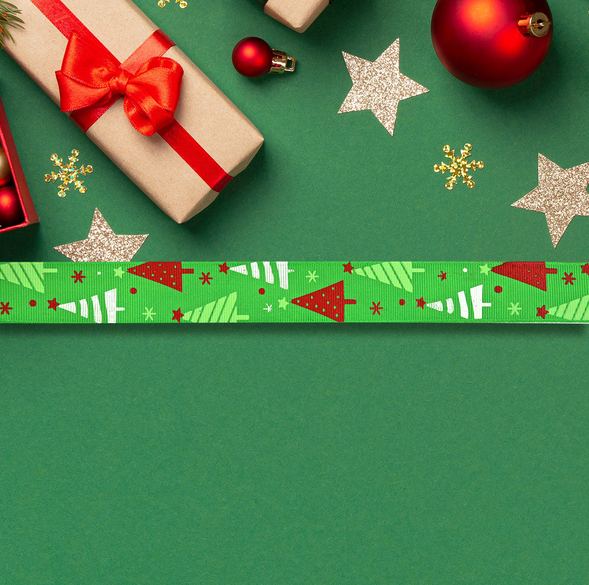 Listón Decorativo Pino Navideño