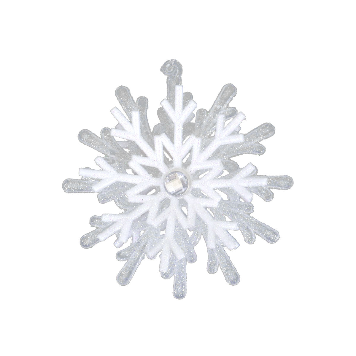 Copo de Nieve Decorativo Color Blanco