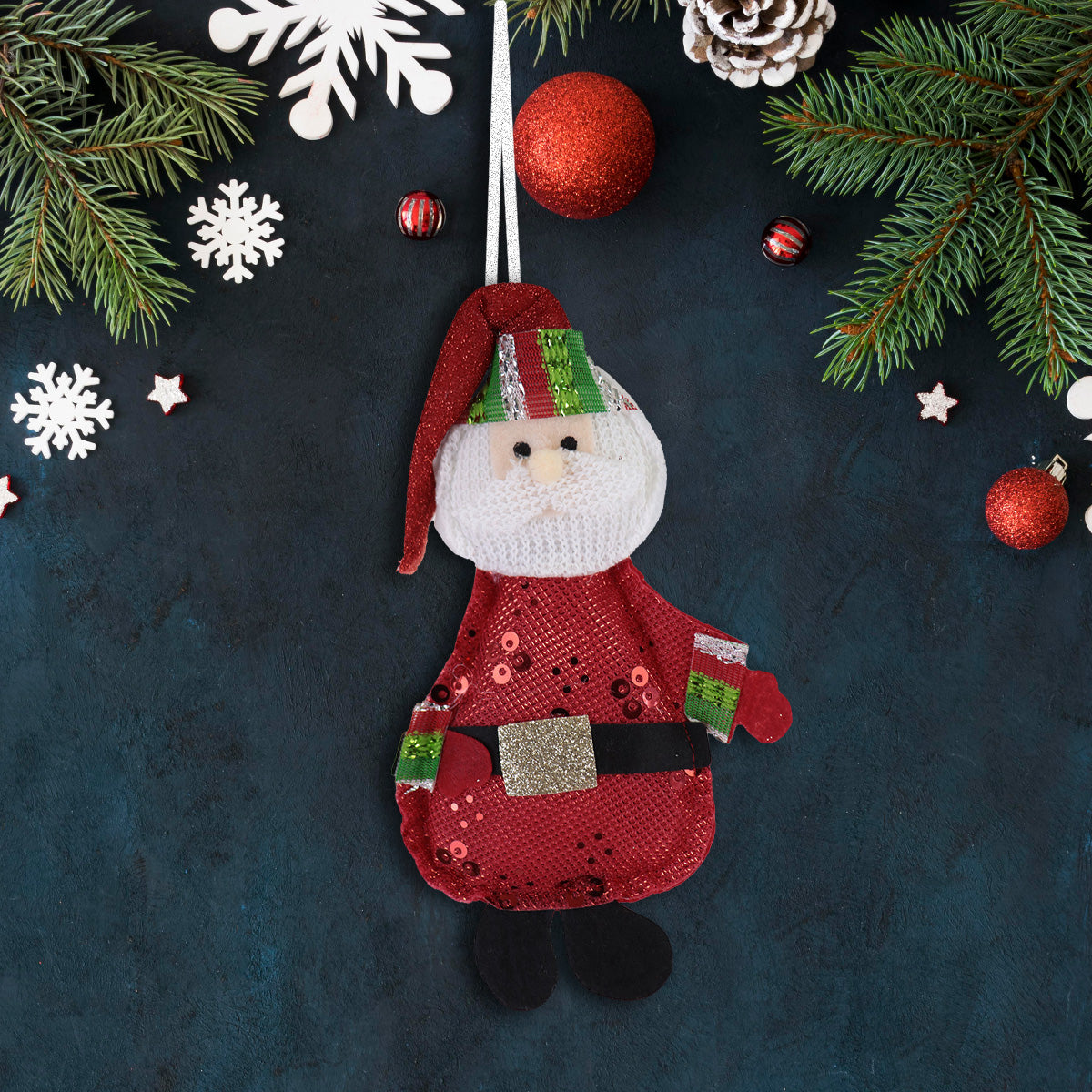 Decoración Colgante de Santa Claus