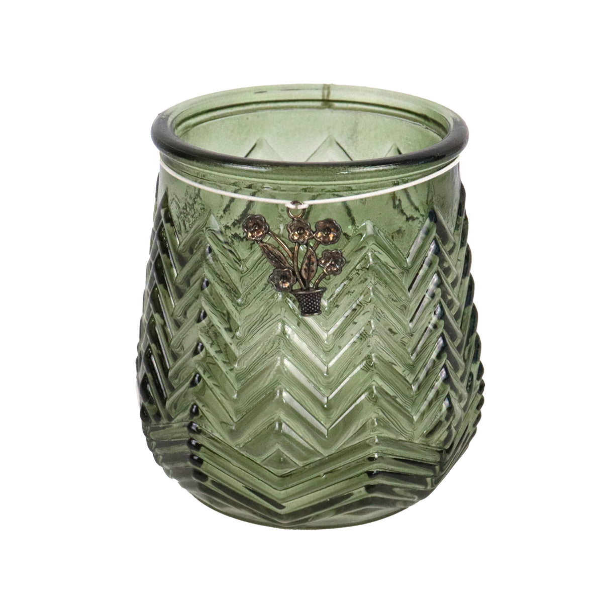 Portavela Craquelado color Lima