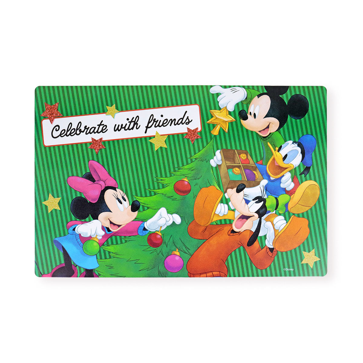Mantel de Mickey Mouse color Verde