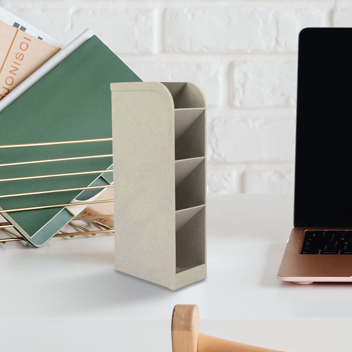 Organizador de Escritorio color Hueso