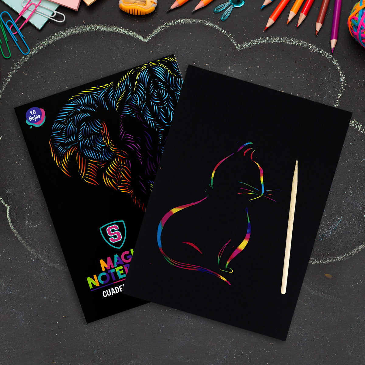 Hojas Mágicas 10 piezas