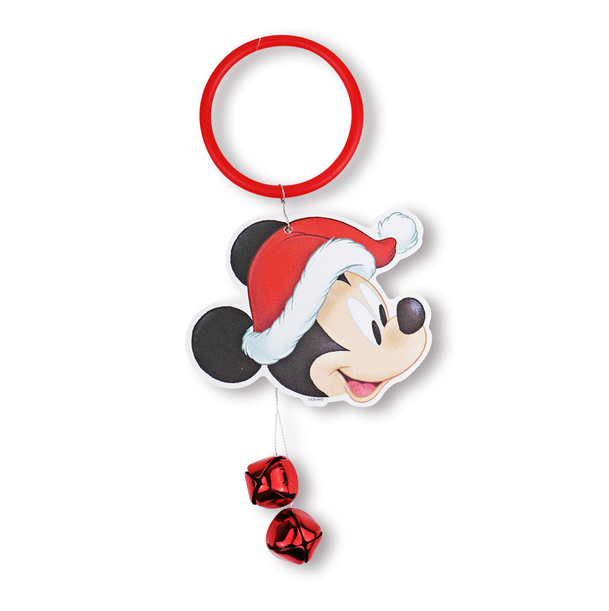 Decoración Navideña para Picaporte de Mickey Mouse