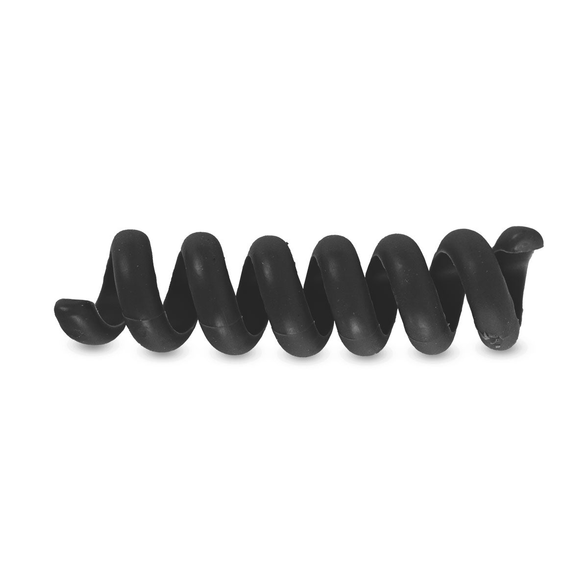 Resorte Organizador de Cables, Color Negro.