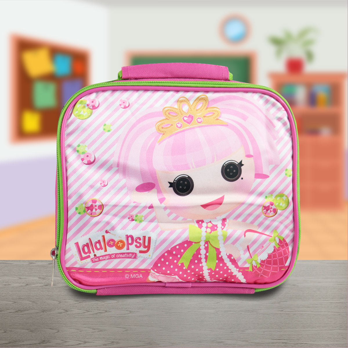 Set Mochila Lapicera y Lonchera para Niña