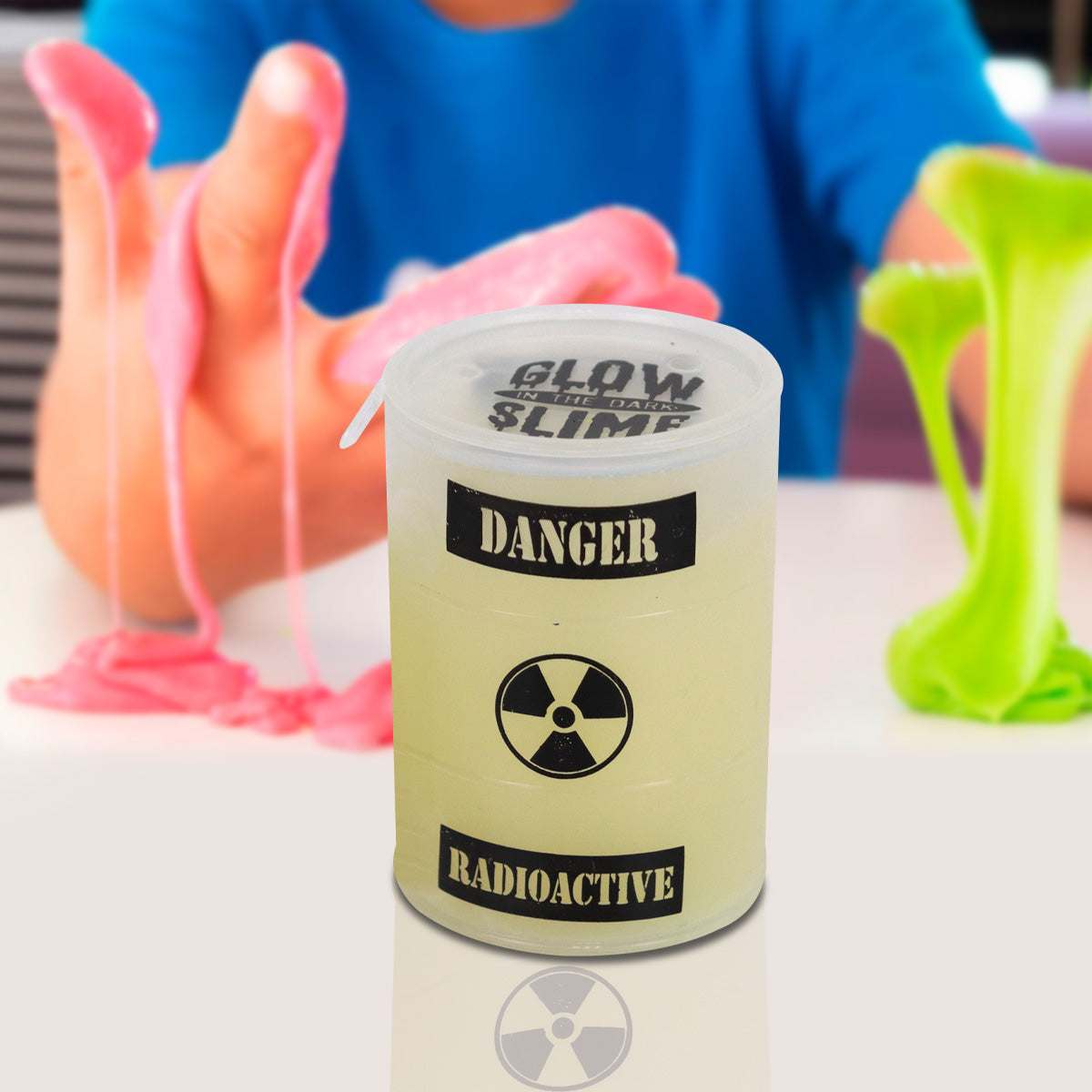 Bote de Slime Color Transparente, 90.91 g