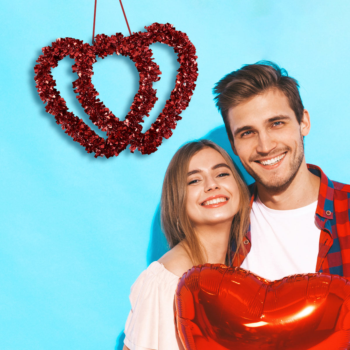 Corazón de Escarcha Color Rojo