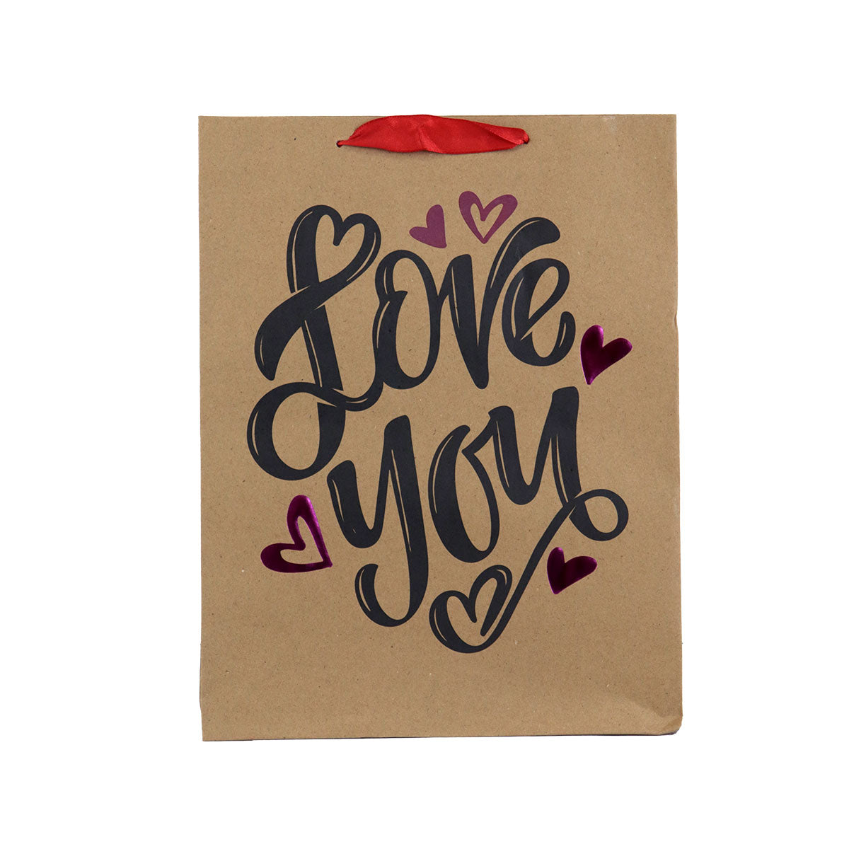 Bolsa de Regalo Love You de Papel Kraft – Waldo's