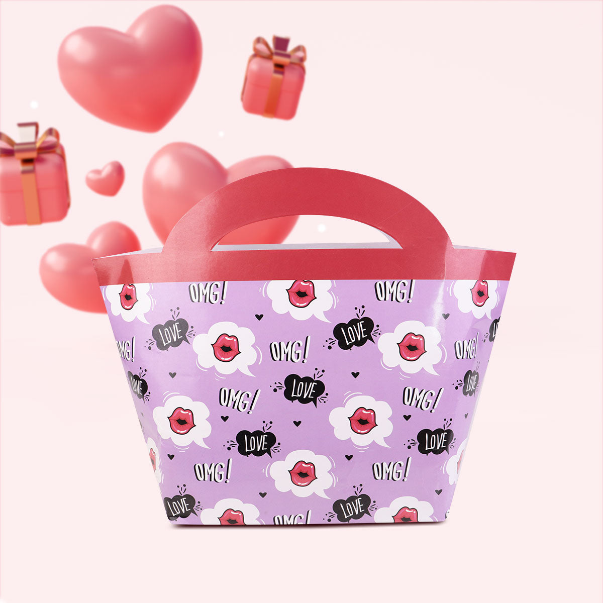 Bolsa San Valentín Color Lila