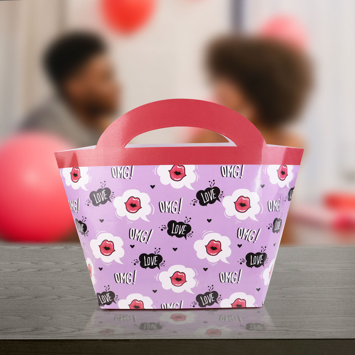 Bolsa San Valentín Color Lila