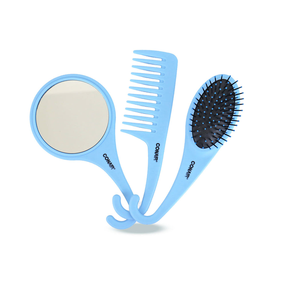Set Conair de Cepillo Peine y Espejo, 3 piezas