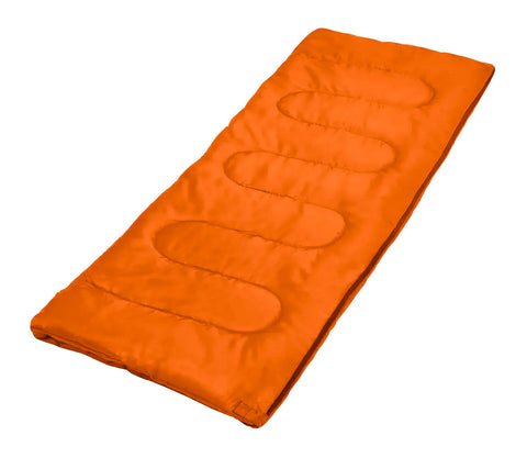 Bolsa Para Dormir Sleeping Bag Para Adultos Tafeta Color Naranja 180 Cm