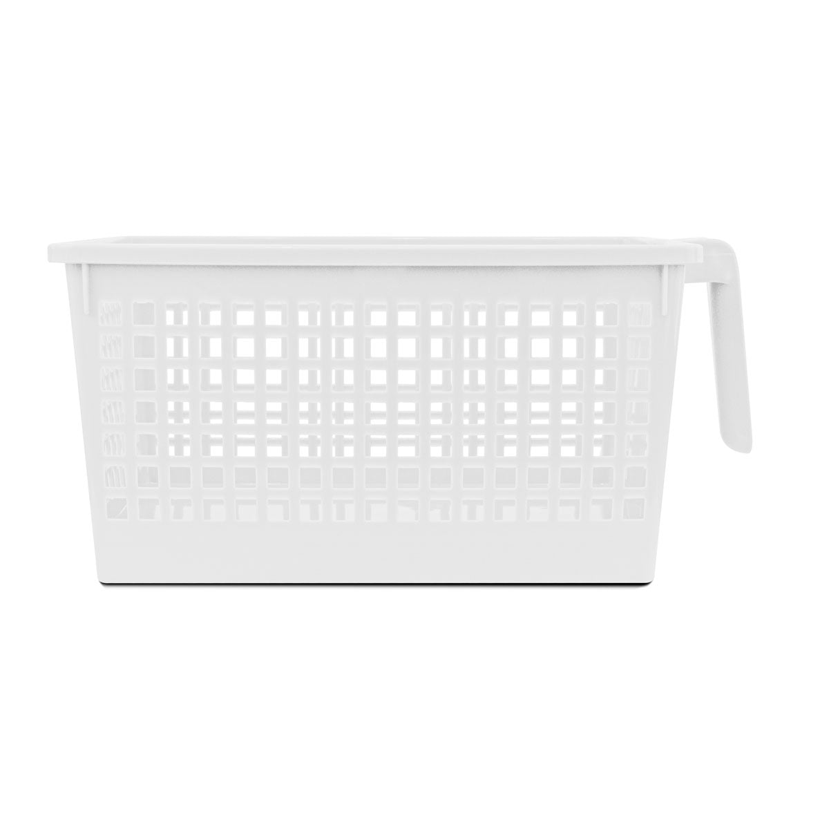 Canasta Multiusos de Plástico color Blanco 27x17x10cm