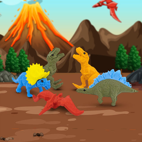 Set Borradores de Dinosaurios 5pza.
