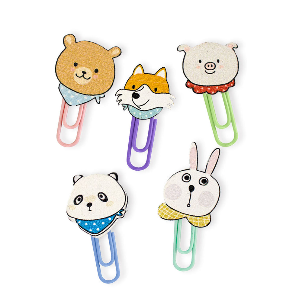 Clips de Animales 5 pza.