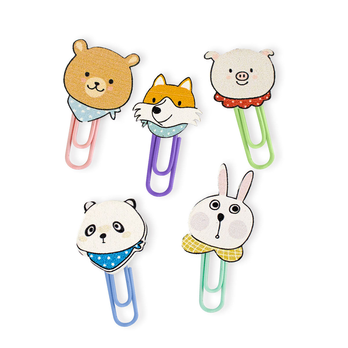 Clips de Animales 5 pza.