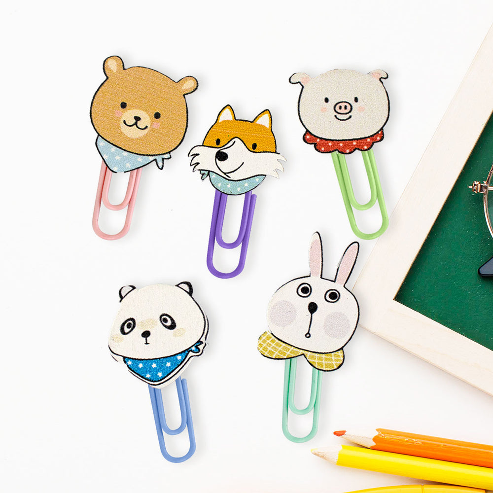 Clips de Animales 5 pza.