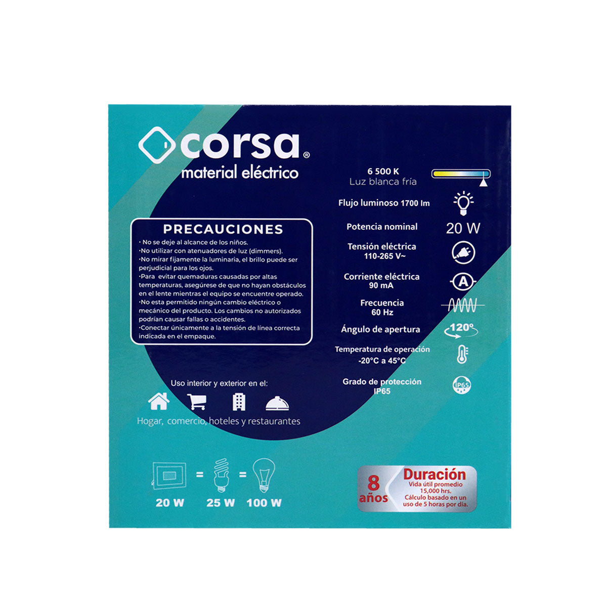 Reflector LED Corsa 20 W