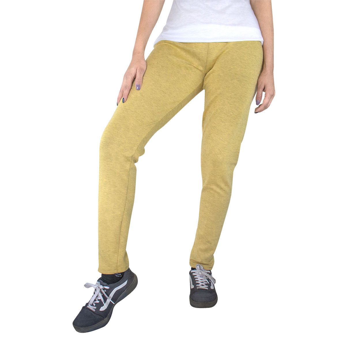 Mallón para Dama Liso color Amarillo