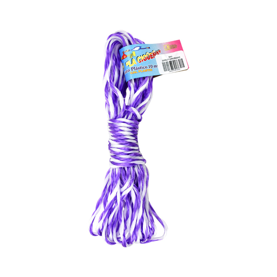 Tendedero de Plástico 10 metros color Morado