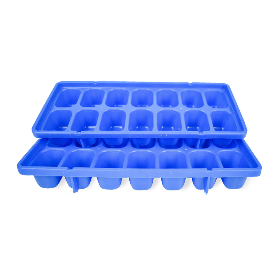 Molde de Plástico para Hielo Azul