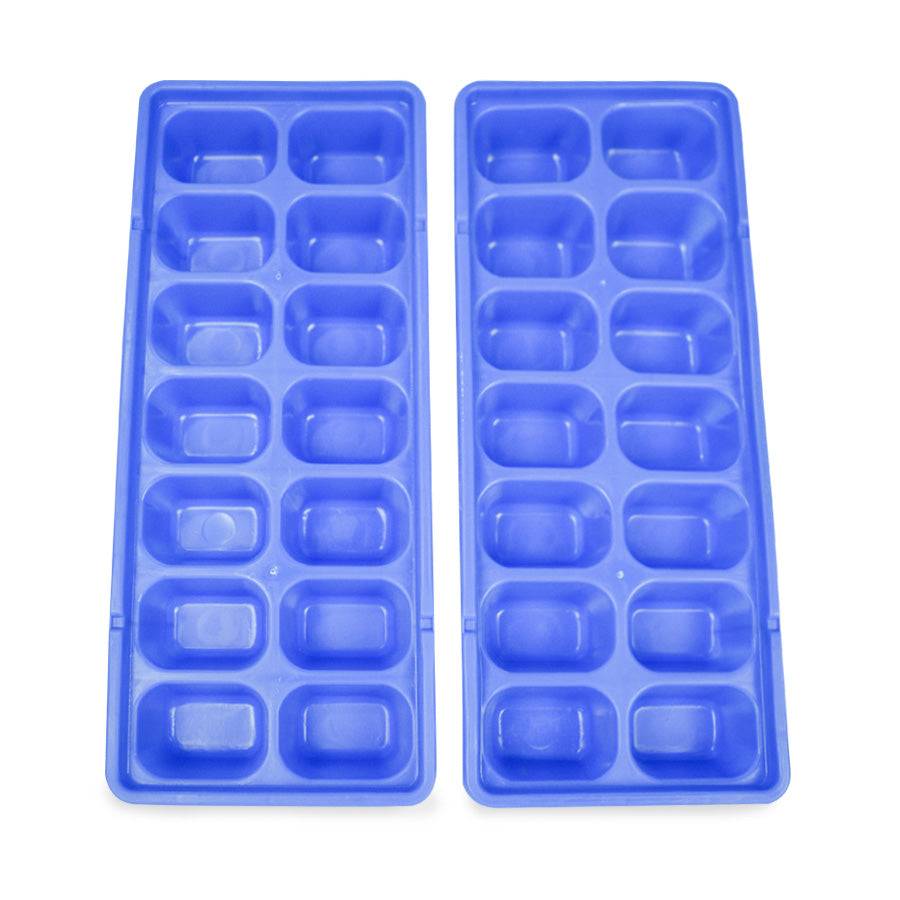 Molde de Plástico para Hielo Azul