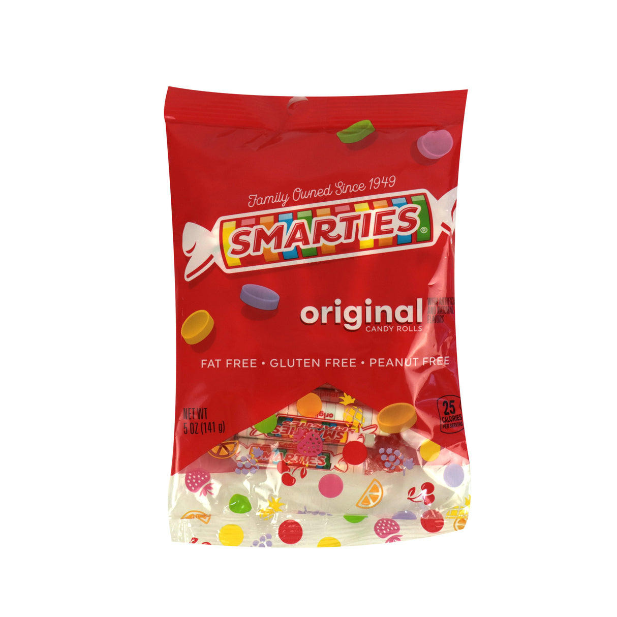 Smarties Original Caramelo Macizo, 141 g