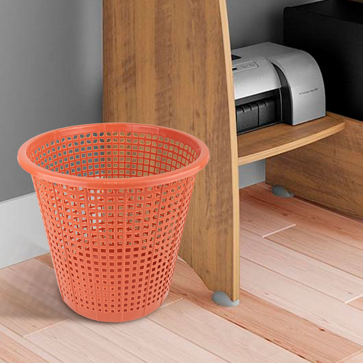 Set de 2 Cestos Calados color Mamey