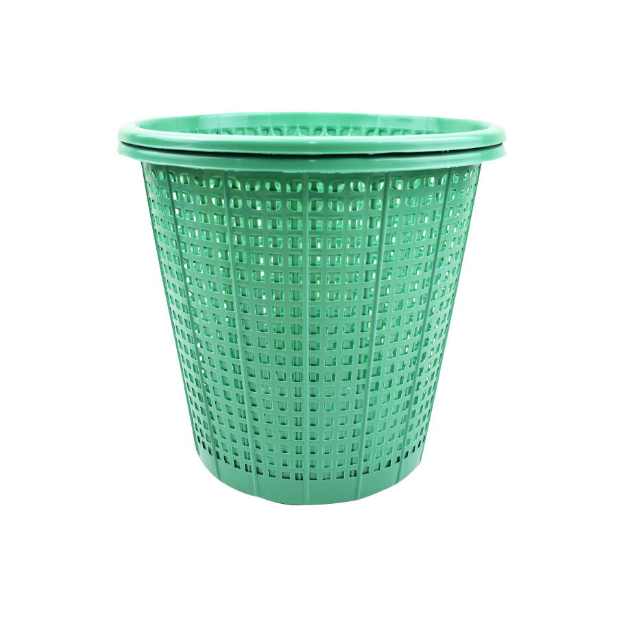 Set de 2 Cestos calados 8L color Verde