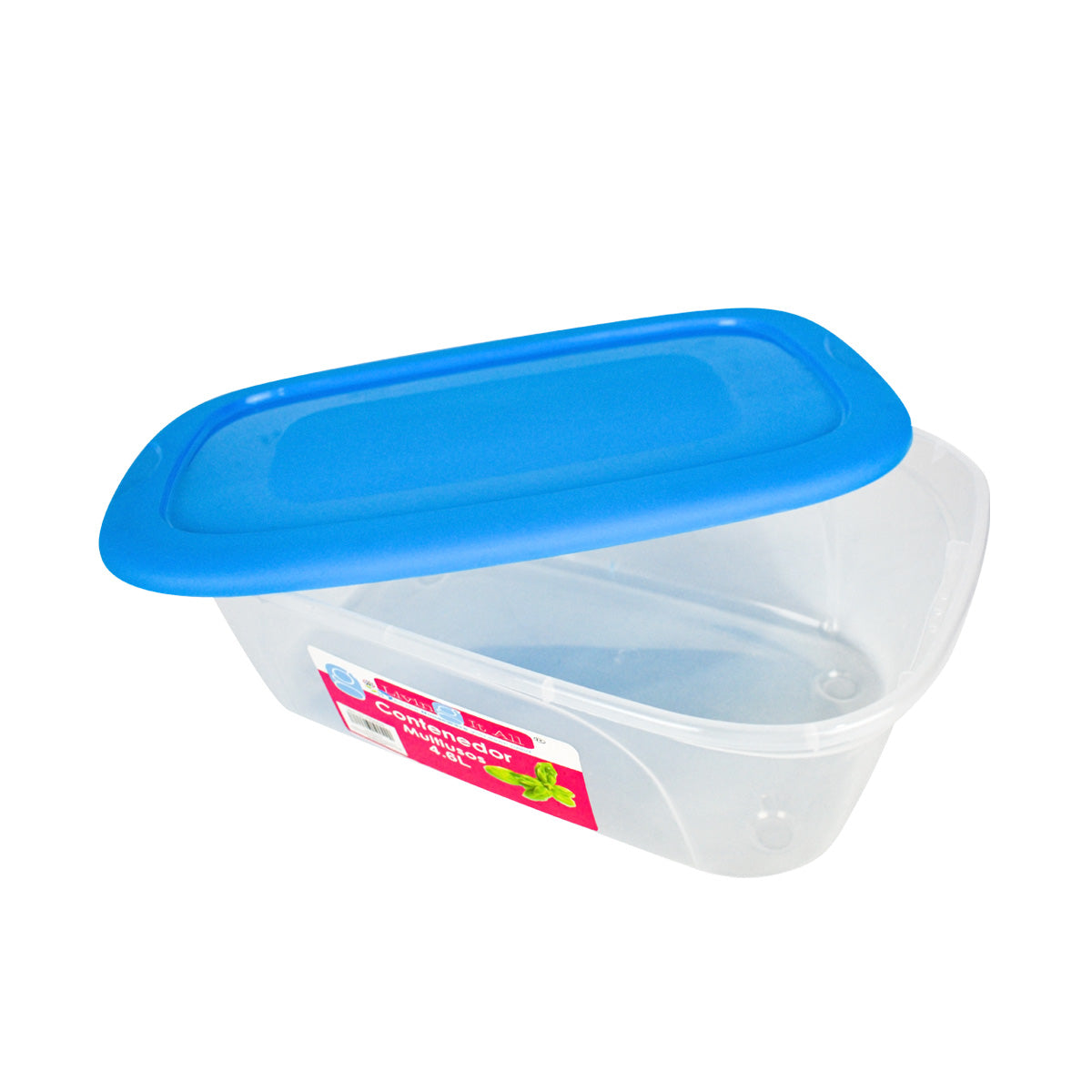 Contenedor Multiusos Tapa Azul